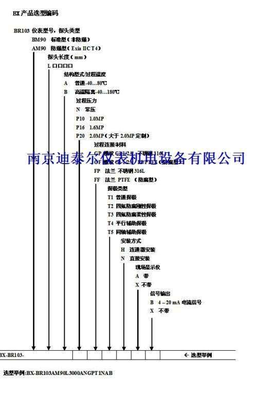 射频电容式物位计