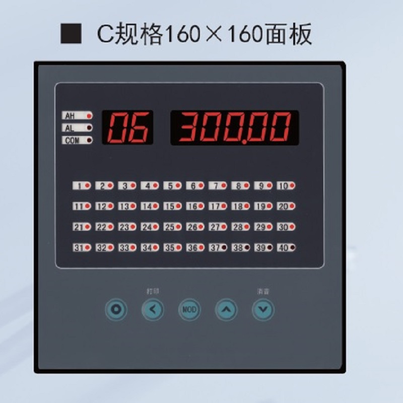 XSL-80 80通道巡回检测报警仪,铝合金外壳,插拔式接线端子巡检仪