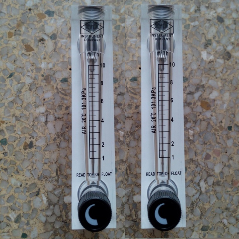 LZM-Z系列面板式流量计,有机玻璃方型面板式安装LZM15Z,LZM25