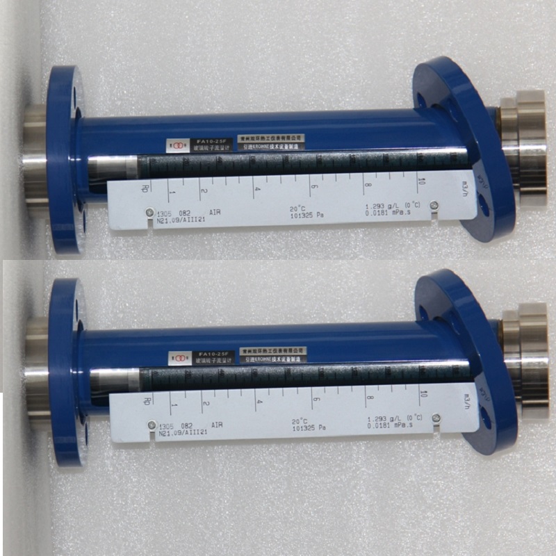 FA10-15F耐腐型流量计,DN15活动法兰,玻璃转子流量计,浮子流量计