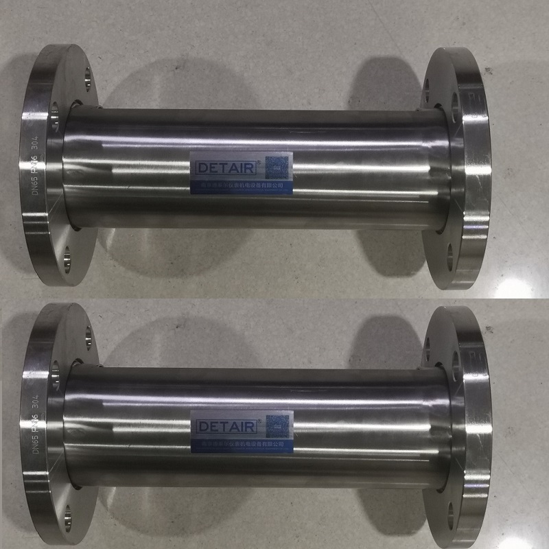 FA10F-50全不锈钢玻璃转子流量计,总长310mm DN50活动法兰流量计