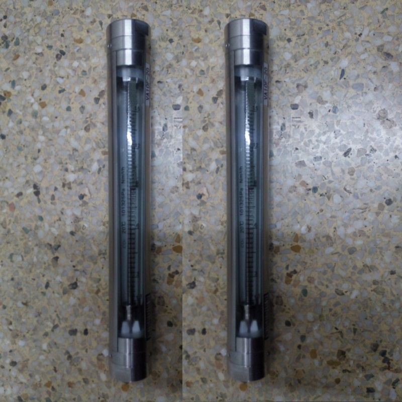 V30S-25全不锈钢玻璃转子流量计,G1寸内螺纹,总长度348mm流量计