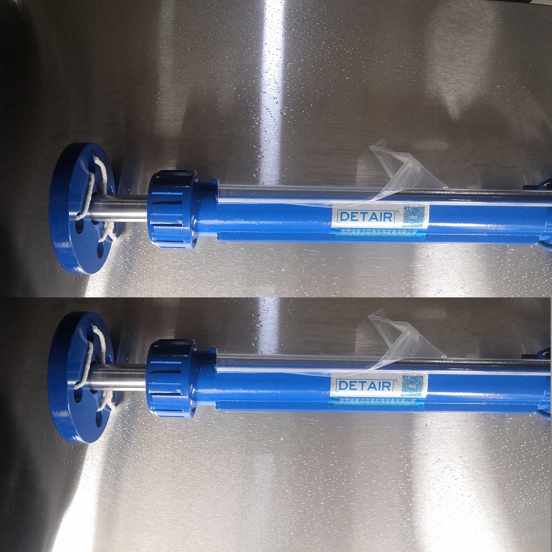 F20-15/25/40/50玻璃转子流量计流量计,活动法兰连接,总长375mm